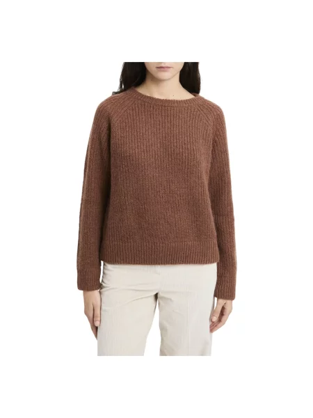 Sweter Pinko wełniany brązowy