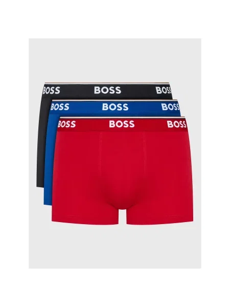 BOSS Orange Bokserice plava / crvena / crna bijela