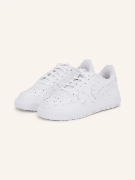 Nike Sneakersy Force 1 Low Lace / stříbrná bílá