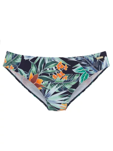SUNSEEKER Slip costum de baie marin / deschis / verde / portocaliu albastru