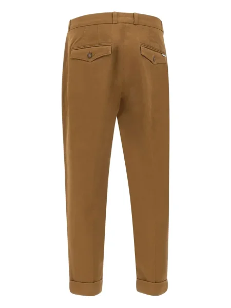 Pantaloni Re-hash cu 5 buzunare maro