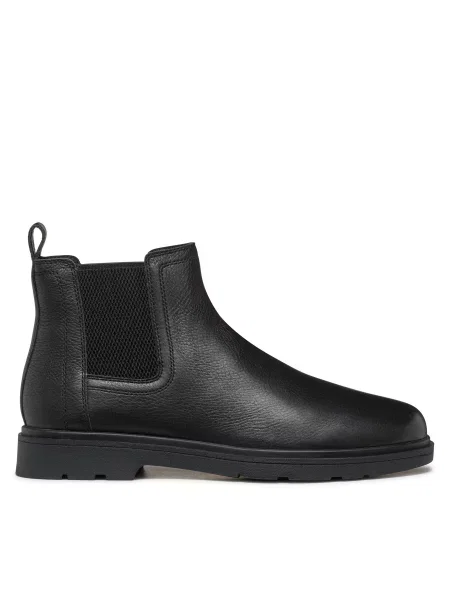 Gležnjarji Chelsea Geox U Spherica črna