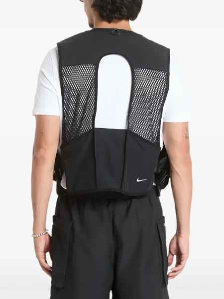 Decupat boxeri Nike cu autograf din fleece negru