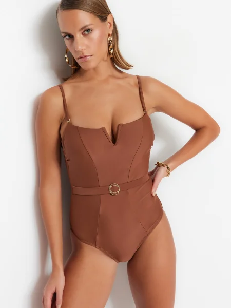 Stroj jednoczęściowy Trendyol zielony