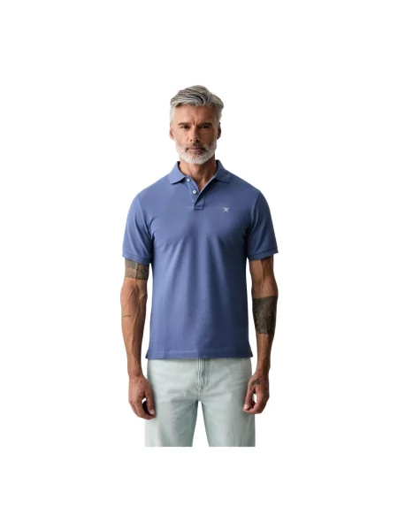Hackett London polo niebieska