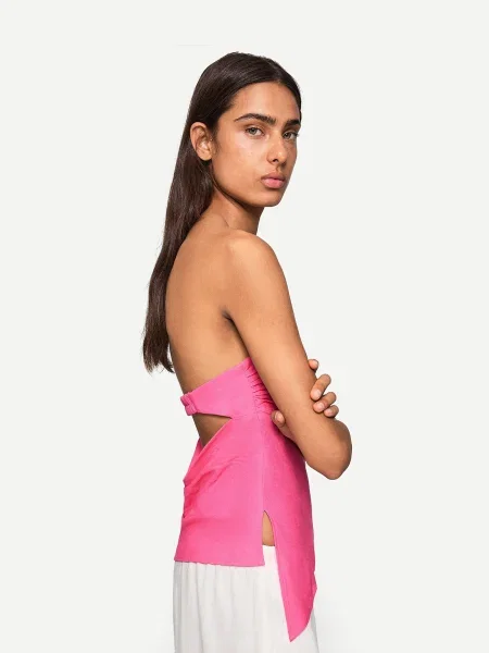 Felső Bershka fukszia