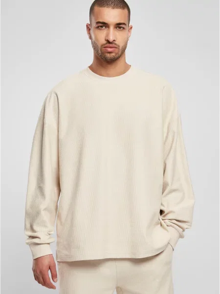 Palton Urban Classics din material terry bej