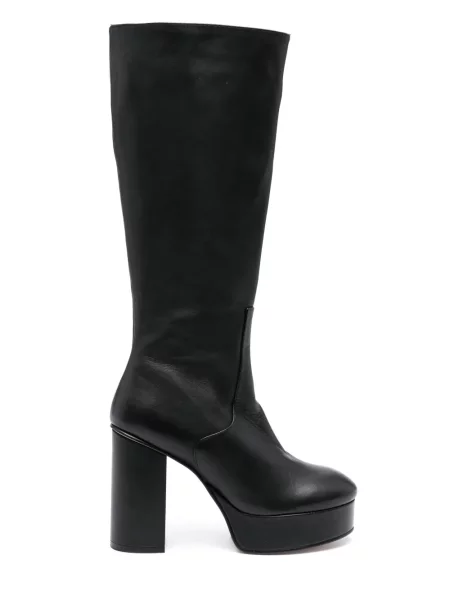 Botine Alohas din piele negru