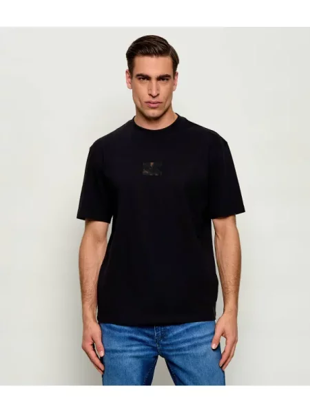 HUGO Tricou Dumeon | Relaxed fit negru