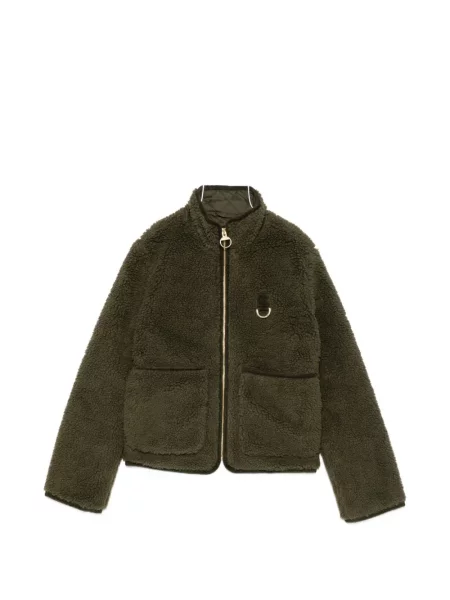 Geacă Barbour din fleece verde