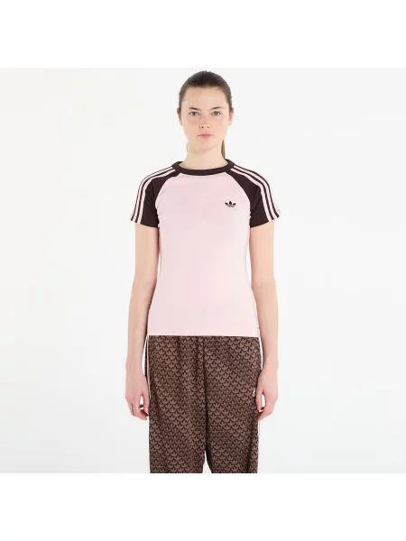 Tricou adidas Sst Tee Sandy Pink / Aurora Coffee Met. / Sandy Pink L roz