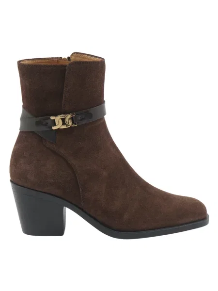 Botki Tod's zamszowe brązowe