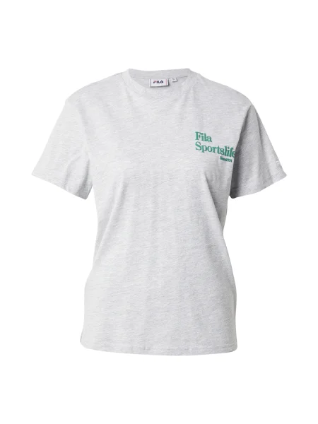FILA Tricou funcțional LIEZ amestecat / verde gri