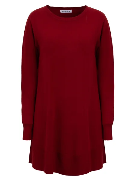 Influencer Obleka rdeča