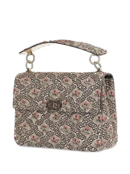 Geantă shopper Valentino Garavani cu model floral cu imagine