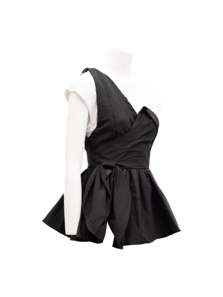 Top Alexander Mcqueen czarny