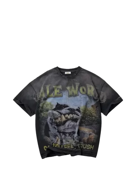 Tricou Vale cu imagine negru