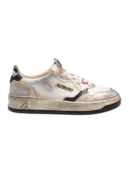 Sneakersy Autry skórzane retro białe