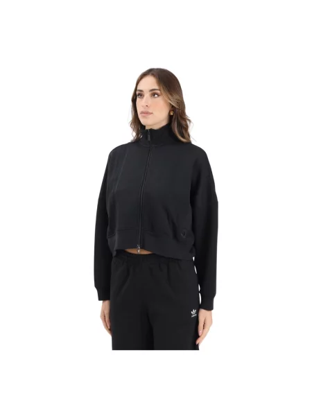 Bluza z suwakiem Off Placed z 3 paskami czarna