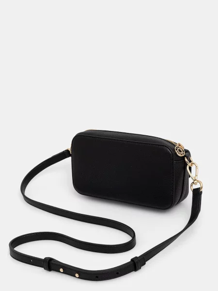 Tommy Hilfiger torebka crossbody z imitacji skóry czarna