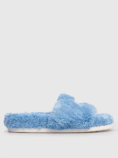 Дитячі шльопанці з логотипом Maison Margiela Mm6 блакитні