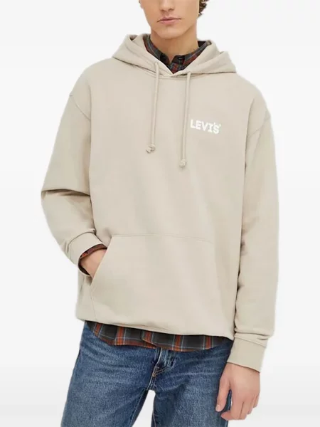 Scurt reversibil tricou Levi's® cu imagine negru
