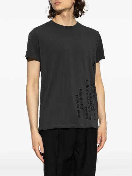 Tricou Balmain cu imagine gri