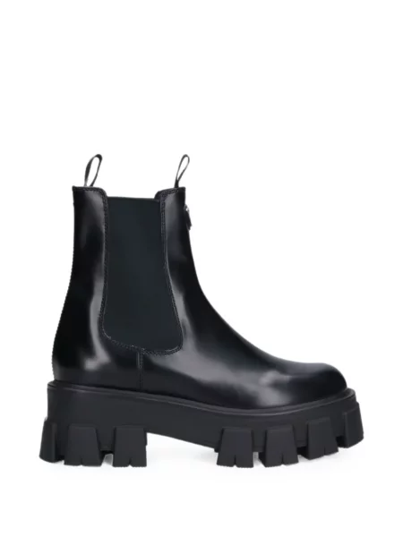 Botine chelsea Prada negru