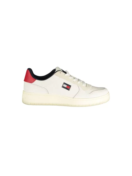 Sneakersy Tommy Hilfiger skórzane białe