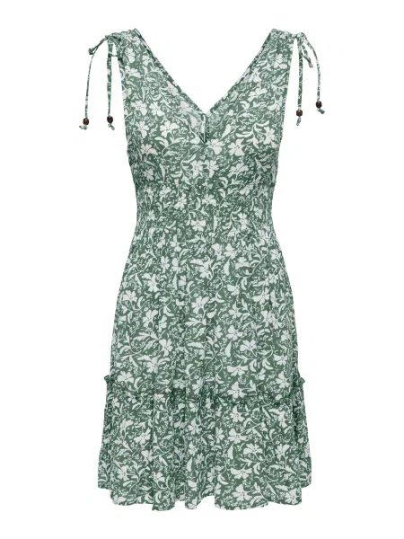 ONLY Rochie de vară ONLFERNANDA verde alb