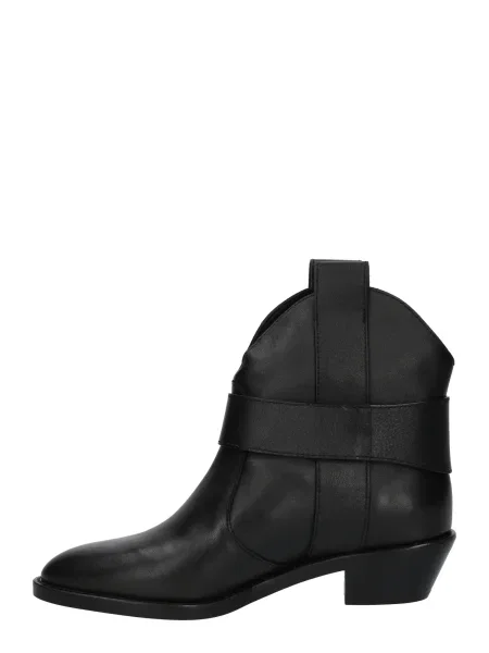 See by Chloé Botine NEW RING LINE' negru