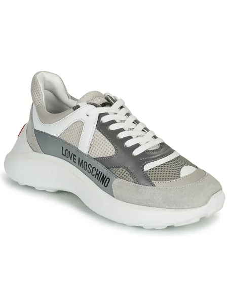 Pantofi Love Moschino gri