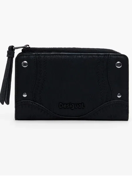 Портмоне Desigual EMBRO PATCH EMMA BLA черно