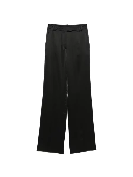 Pantaloni Barbara Bui din satin negru