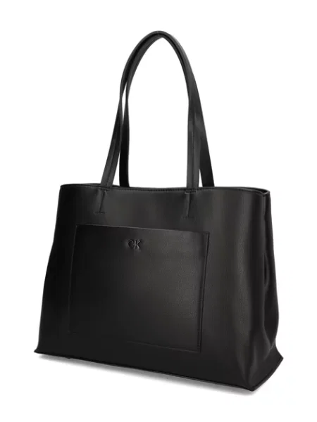 Calvin Klein kabelka Shopper černá