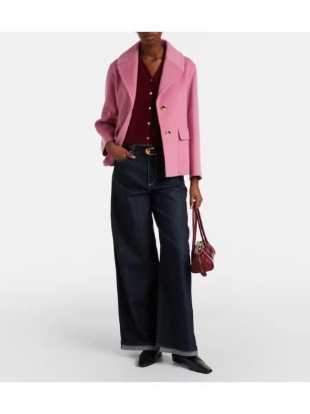 Blugi cu picior larg 's Max Mara albastru