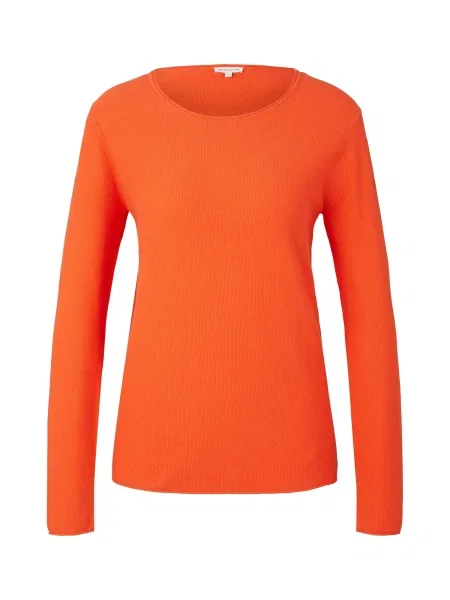 TOM TAILOR Pulover roșu orange
