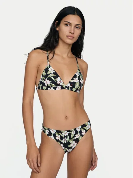 Roxy Бикини Printed Essentials черен