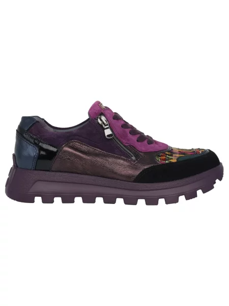 Sneakersy Waldläufer fioletowe