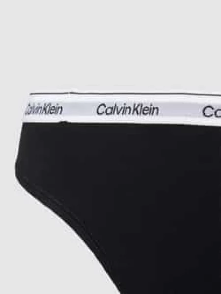 Figi w jednolitym kolorze Calvin Klein Underwear czarne