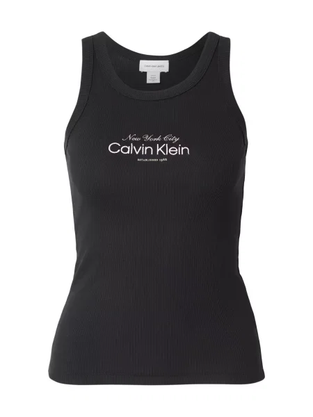Bluză Calvin Klein negru