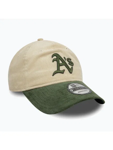New Era Block Cord Oakland Athletics baseball sapka világos színben. Méret: OS bézs