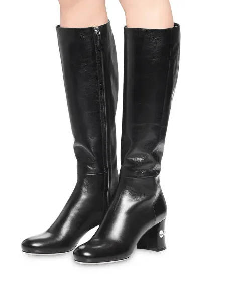 Botine Miu Miu negru