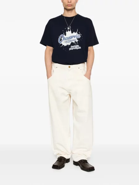 Grafic tricou Willy Chavarria albastru
