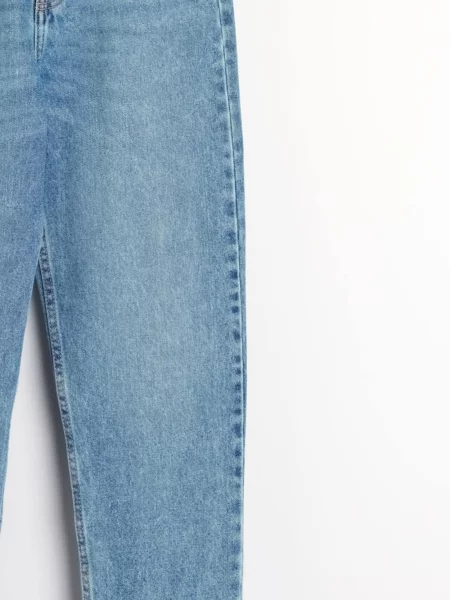 Джинси mom high waist синій