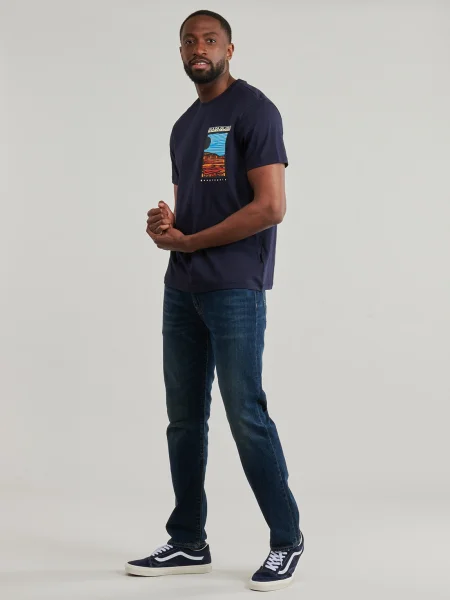 Tricou Napapijri albastru