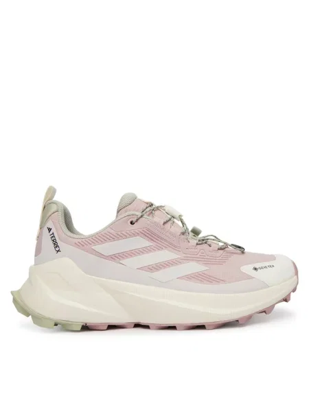 Buty trekkingowe Adidas koronkowe trekkingowe białe
