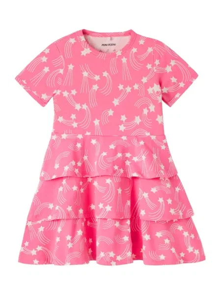 Gyerek mini ruha Mini Rodini rózsaszín