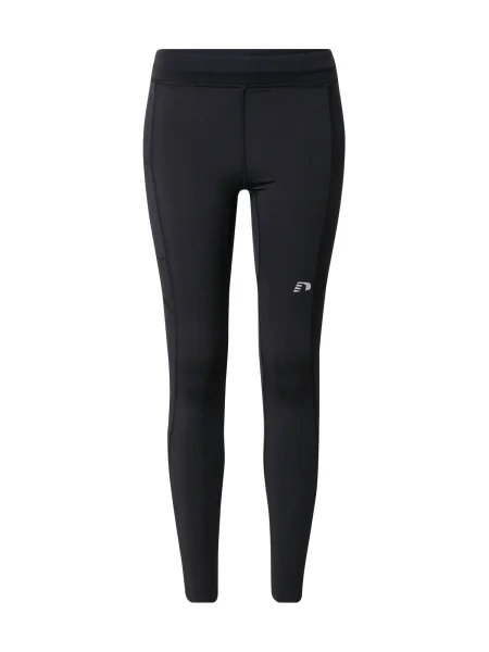 Newline Športne hlače srebrno-siva črna