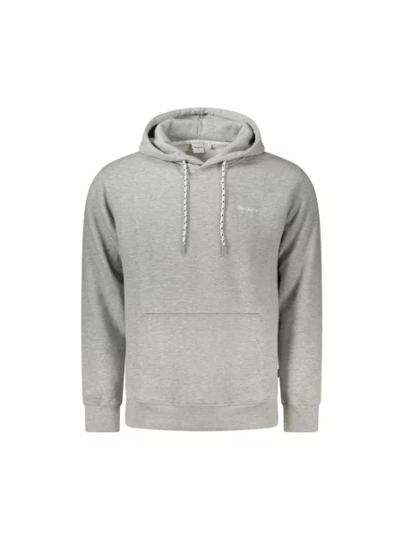 Bluza z kapturem Pepe Jeans z kapturem szara